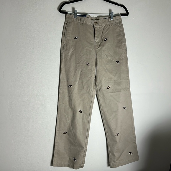 Vineyard vines NWT football khakis size 18 new with tags cotton - Picture 3 of 7